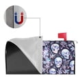 thumbnail image 2 of Gukieu Skull flower crystal Print Magnetic Mailbox Cover, Sun-proof and Waterproof Home Yard Mailbox Cover-21x18 in, 2 of 8