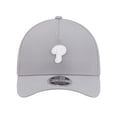 thumbnail image 2 of Men's New Era  Gray Philadelphia Phillies Micro Logo 9FORTY M-Crown A-Frame Adjustable Hat, 2 of 7
