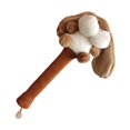 thumbnail image 3 of DYNWAVECA Badminton Racket Handle Cover Handle Cover, Cartoon Handle Absorbent, Cute Tennis Nonslip Racquet Shock Absorbing Racket Grip Brown, 3 of 10