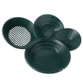 thumbnail image 3 of MOMOJIA Plastic Pan 4 Pcs Green Gold Mining Pans Mining Gravity Tray Gold Washing Pan, 3 of 14