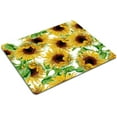 thumbnail image 3 of Yellow Sunflowers Painted Mouse pad,Watercolor Sunflowers Design Mousepad Non-Slip Rubber Gaming Mouse Pad Rectangle Mouse Pads 9.5 X 7.9 Inch (240mmX200mmX3mm), 3 of 5