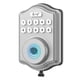 thumbnail image 1 of Cerradura de puerta con huella dactilar de 52 HZ, cerradura de puerta de entrada sin llave con código, guía de voz, teclado electrónico, cerraduras inteligentes para puerta principal, contraseña anti-, 1 of 5