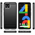 thumbnail image 5 of PANDACO Black Brushed Metal Case for Google Pixel 4a, 5 of 5
