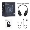 thumbnail image 2 of Wireless Bluetooth Headphones, 10H Playtime over Ear Headphones with Mic, Hifi Stereo Foldable Lightweight Headset, Deep Bass for Home Office Cellphone PC, 2 of 8