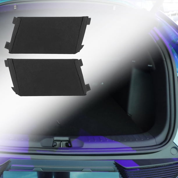 Tablilla de almacenamiento para maletero de coche, fácil de instalar, automático, maletero, organizador, deflector lateral del maletero trasero Cola Partición del organizador automático