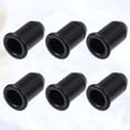 thumbnail image 3 of EeaseMX 30 tapones para cuerdas de guitarra, casquillos pasantes, hebillas de montaje, piezas de buje, accesorios de guitarra (negros), 3 of 7