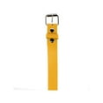 thumbnail image 2 of CTM Kids' Solid Bold Color Belt with Roller Buckle, 2 of 5