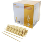 80-150 Round Plain Wooden Toothpicks, 2.5â€, 24,000/case