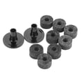 thumbnail image 2 of Milaget 10 Pieces Cymbal Accessory Cymbal Stand Felts for Live Percussion Instrument grey, 2 of 9