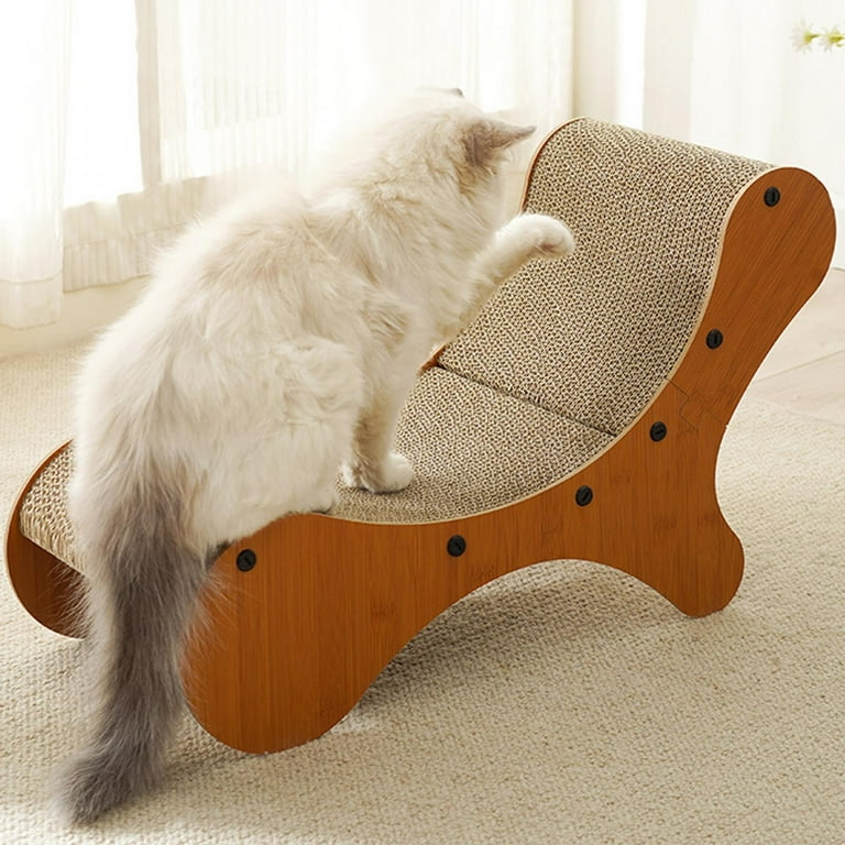 Large cardboard cheap cat scratcher