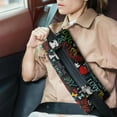 thumbnail image 2 of Dog and Nature Artwork Post Surgery Seatbelt Pillow - Soft Mastectomy Cushion for Car - Heart Surgery Recovery Pillow, 2 of 7
