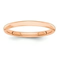 thumbnail image 1 of 14K Rose Gold Polished 2mm Band, 1 of 2