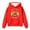 Red, variant on Tween Girls Hoodies Sweatshirts Kids Long Sleeve Pullover With Cute Capybara Print Front Pocket Clothes Red Size 10-11T