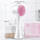 thumbnail image 5 of Cepillo Limpieza Facial Doble Cara Manual Exfoliante UNIVERSOENLINEA.COM Rosa, 5 of 10