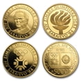 thumbnail image 1 of 1982-1984 Yugoslavia Proof Gold 5000 Dinara Olympics (Random), 1 of 1