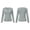 Gray, variant on Womens Keyhole Neck Long Sleeve Shirts Fall Fashion Ribbed Knit Tunic Tops Cute Dressy Casual Stretch Sweater