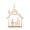 A, variant on RKSTN christmas gifts Wooden Santa Christmas Wooden Tree Pendants DIY Ornaments for Christmas Party Decoration