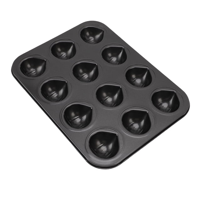 Porta de Pastel de Muffin, Molde Para Cupcake Sin Recubrimiento Fácil de Limpieza Multifuncional Para El Hogar