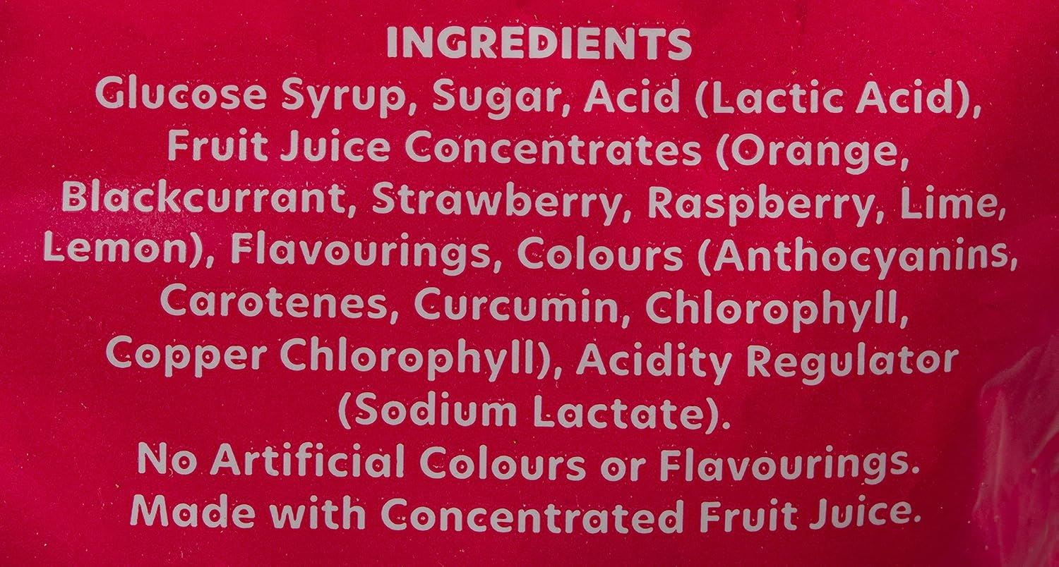Fox's Glacier Fruits 100g (Pack of 6)