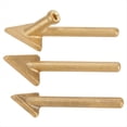 thumbnail image 4 of 3 Puntas de Soldador de Hierro y Plástico, Puntas de Repuesto para Soldador, Reparación de Cobre, Cabezal Alisador Triangular, 4 of 6
