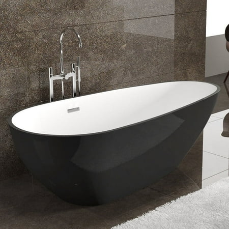 UPC: 0818637013368 | Dowell Freestanding bathtubs 074 6228 – Black