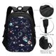thumbnail image 3 of Easygdp Galaxy2 Mochila para Laptop de Viaje con Puerto USB, Mochila para Laptop con Puerto de Carga USB para Mujeres y Hombres, 3 of 7