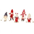 thumbnail image 5 of Christmas Wooden Ski Doll Toy Miniature Tree Pendant Ornament for Festive Holiday Decorations, 5 of 8