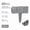 40pcs, variant on SUKVPSI 20pcs Garden Stone Style Edging Fence, Plastic Garden Fence, Plastic Landscape Edging Border Imitation Stone Fence