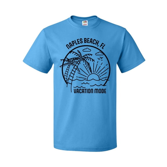 Inktastic Summer Vacation Mode Naples Beach Florida T-Shirt
