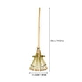 thumbnail image 2 of OULII Bamboo Garden Rake Light Green for Park Courtyard and Sand Pits, 2 of 8