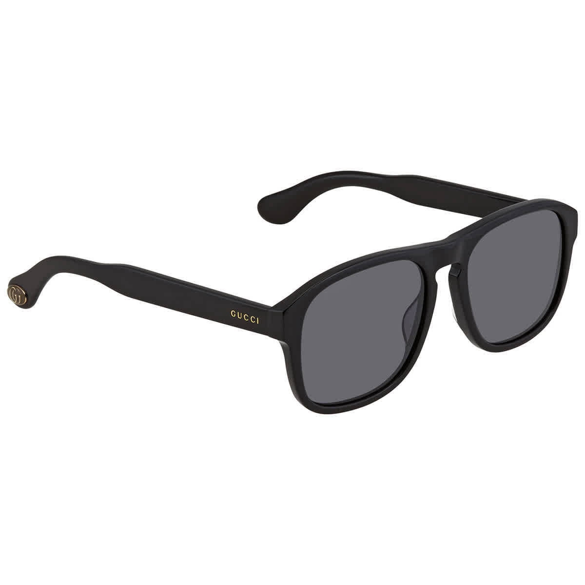 GUCCI GG1261S 002 Rectangular Squared Acetate Havana Brown  display picture 2