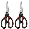 thumbnail image 1 of 2-pack Kitchen Shears, All Purpose Stainless Steel Utility Scissors, 1 of 1