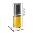 thumbnail image 3 of Automatic Oil Dispenser Bottle with Sprayer | Leak-Proof Glass Oil Canister for Kitchen & Restaurant | 500ml Large Capacity Oil Pot with Measuring Control, 3 of 6