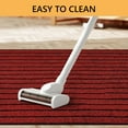thumbnail image 3 of Hengbo Indoor Outdoor Runner Carpet 2 x 6 ft Runner Rugs Rubber Backing Rug Runner Carpet for Hallway Entryway Kitchen Laundry Room Red, 3 of 6