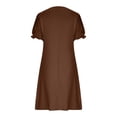 thumbnail image 6 of TaTaai Women's Glitter T-Shirt Dress with Short Sleeves, Flattering A-Line Silhouette, and Sparkly Party Style Gift, 6 of 6