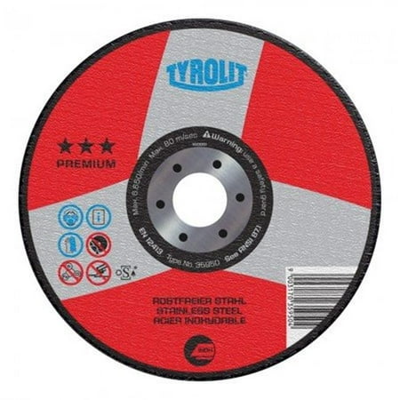 

Diamond Products 34163140 Tyrolit Premium Super-Thin Cut-Off Wheel 7 x 0.060 x 0.875 in.