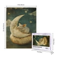 thumbnail image 4 of 500 PCS Mice Sleeping On The Moon 500 Piece Funny Jigsaw Puzzles,Wonderful Imagination,Impossible Hard Difficult Challenging Puzzles For Adults,Creative Activity Hobbies For Adults,Wooden Puzzle, 4 of 6