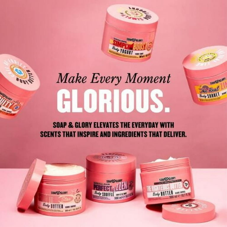 Soap & Glory Peach Please Body Butter Moisturizing Cream for Dry