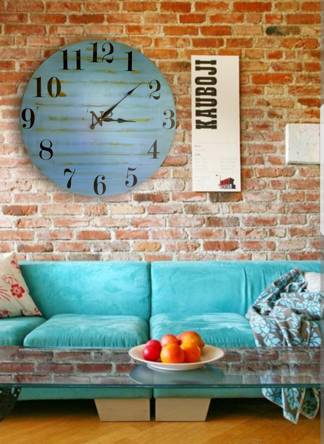 Ami Farmhouse Wall Clock