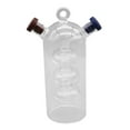 thumbnail image 5 of CoudarTitie 2 in 1 Cruet Bottle Separated Compartments Cylindrical Accessory Transparent, 5 of 9