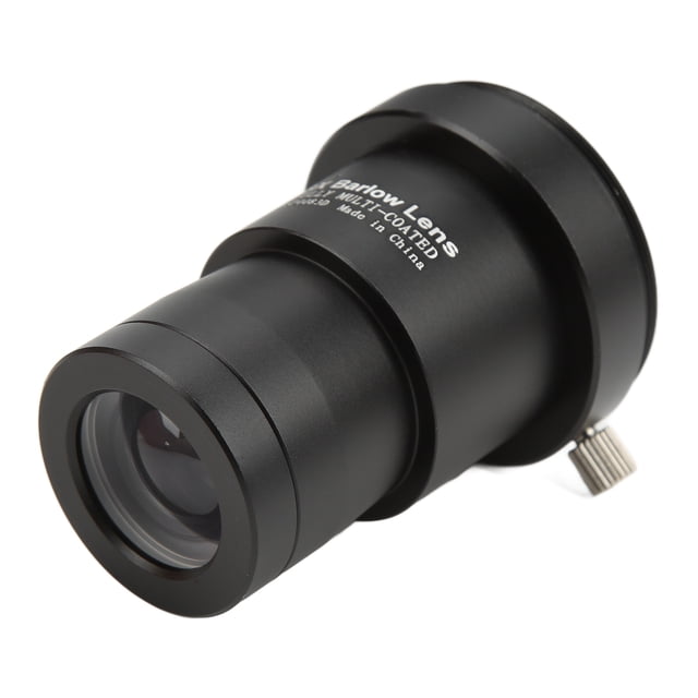 Lente de Aumento de 3x, FMC Green Film HD Durable 1.25 Pulgadas Lente de Vidrio ÓCTICO para observación astronómica