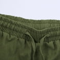 thumbnail image 2 of TAIAOJING Men's Drawstring Linen Pants Ankle Banded Pants With Drawstrings Solid Pants, 2 of 3