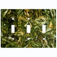 thumbnail image 2 of Metal Light Switch Plate Outlet Cover (Foliage Camo - Triple Toggle), 2 of 2
