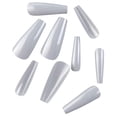thumbnail image 1 of Iumwxz 100pc Of Matte Fake Nails Long Nail Art Patches Full Frosted Nail Box, 1 of 2