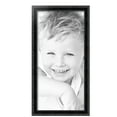 thumbnail image 2 of ArtToFrames 13" x 27" Black Engraved Edges Picture Frame, 13x27 inch Black Wood Poster Frame (WOM-4055), 2 of 8