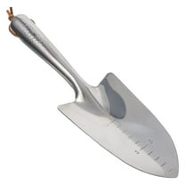 KAKOWELY Trenching Spade 1Pc Stainless Steel Shovel Silver Spade Shape For Garden Work