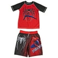 thumbnail image 1 of Spider-man Gamerverse Symbol Youth Swim Trunks and Rashguard-Size 7, 1 of 1