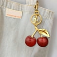 thumbnail image 5 of Cherry Keychain Bag Purse Charms For Handbags Cherry Accessories Mothers Day Birthday Ideas,2025 New Vuyungers 26 Letters Cherries Keychains Bags Pendants Accessories Car Keychains, 5 of 6