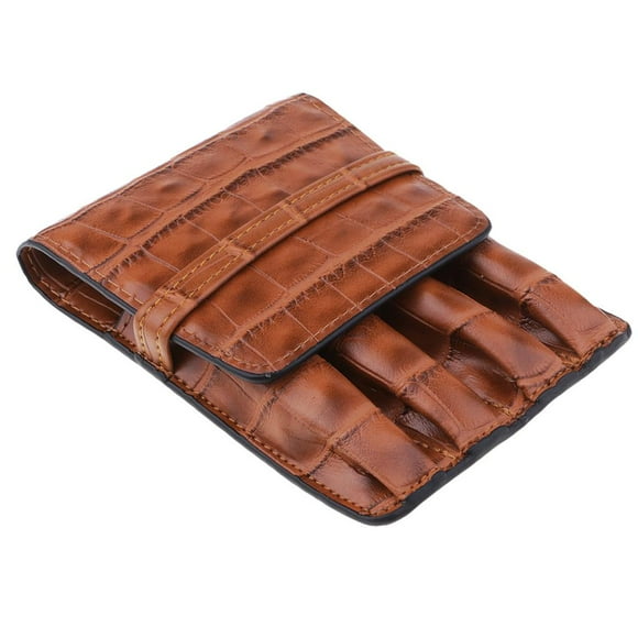 made Leather cil 4 s Slots For 4 s Office Supplies