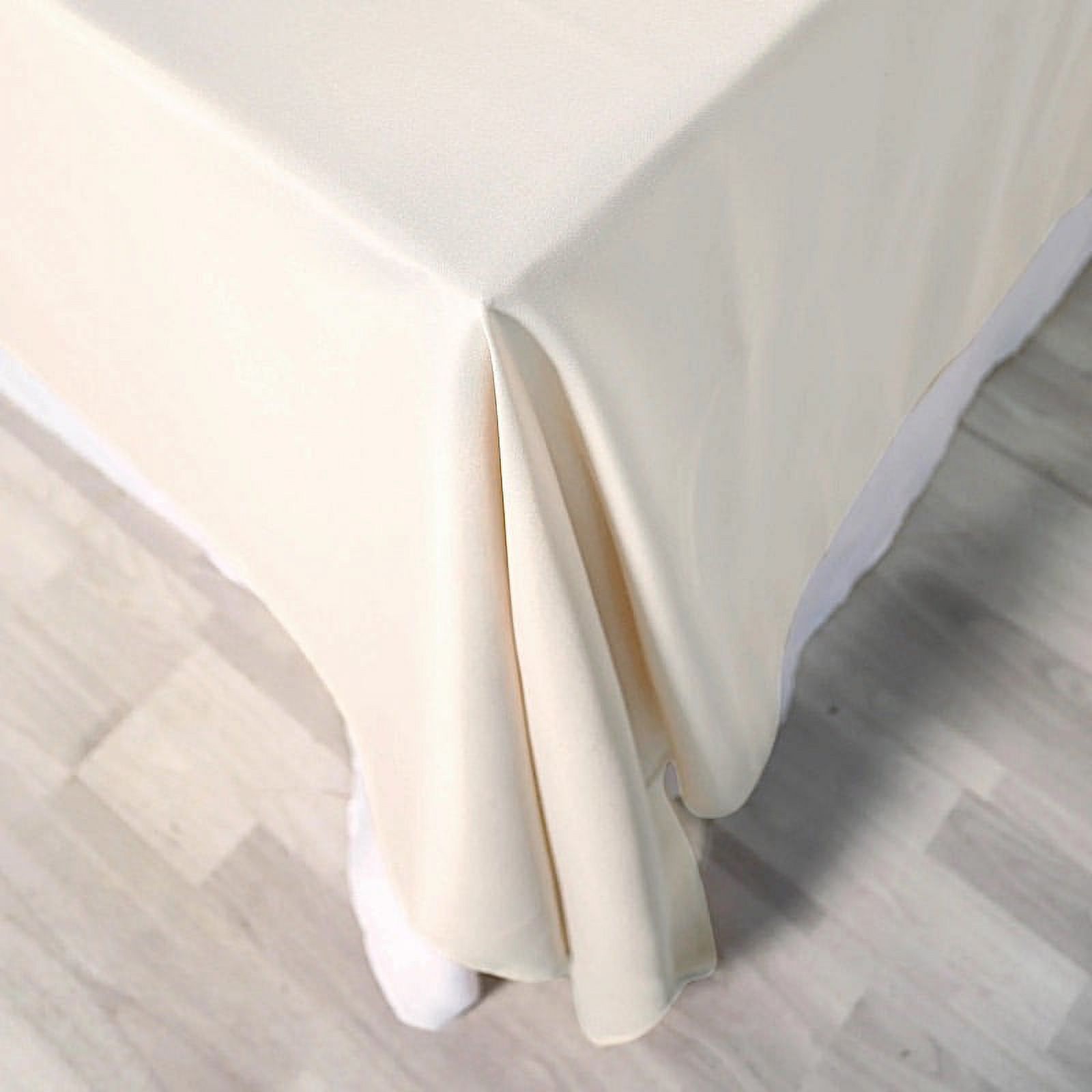 Elena Linens 90x156 Inch Polyester Rectangle Tablecloths For 8ft Tables - 10 Pack, Made In USA (12 Colors Available)